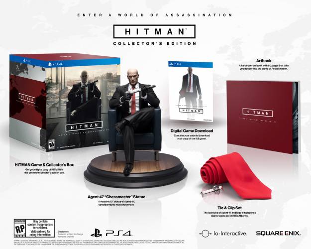 Square Enix - Физические копии коллекционных изданий Hitman для PS4 и Xbox One будут доступны в конце 2016 - screenshot 1