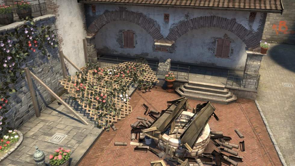 На карту Inferno из CS: GO добавили разрушаемые объекты