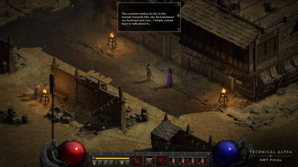 Новые скриншоты раннего билда Diablo II: Resurrected