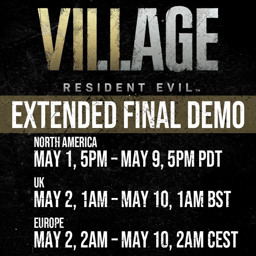 Capcom продлила доступ ко второй демо-версии Resident Evil: Village на