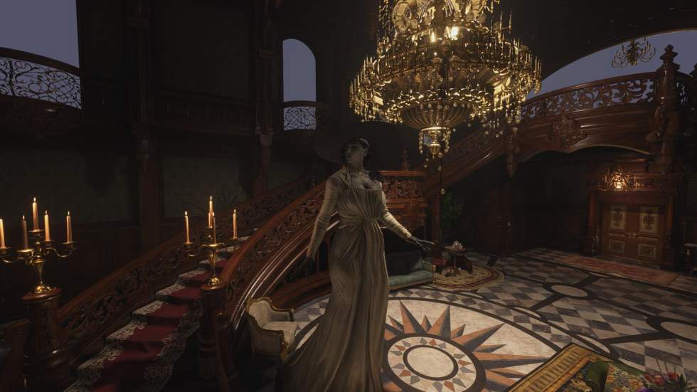 Модификация для Resident Evil: Village делает леди Димитреску ещё выше
