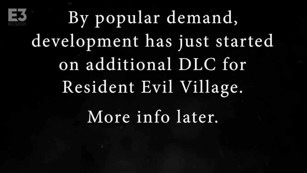 В разработке находится дополнение для Resident Evil: Village