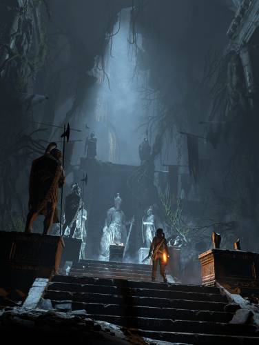 Square Enix - Шикарные скриншоты Rise of the Tomb Raider сравнение PC, Xbox One и Xbox 360 версий - screenshot 13