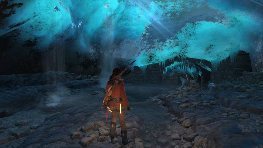 Rise of The Tomb Raider - Сравнение графики PC-версии Rise of the Tomb Raider low vs ultra - screenshot 7
