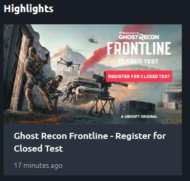 Утечка: Следующая Ghost Recon получит подзаголовок Frontline