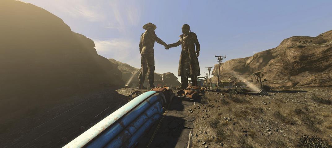 Изображение к Вышла ранняя версия Fallout 4 Project Mojave, фанатского ремейка New Vegas на движке Fallout 4