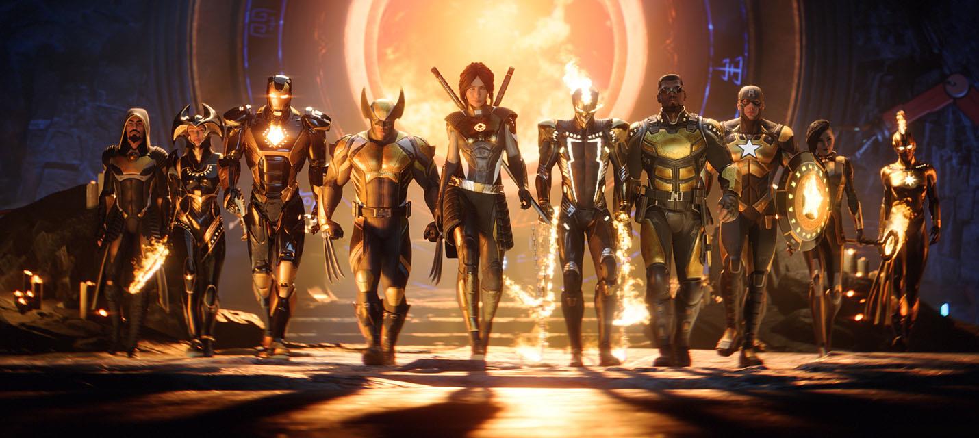 Изображение к Midnight Suns, ролевая тактика с героями Marvel, задержится до второй половины 2022 года