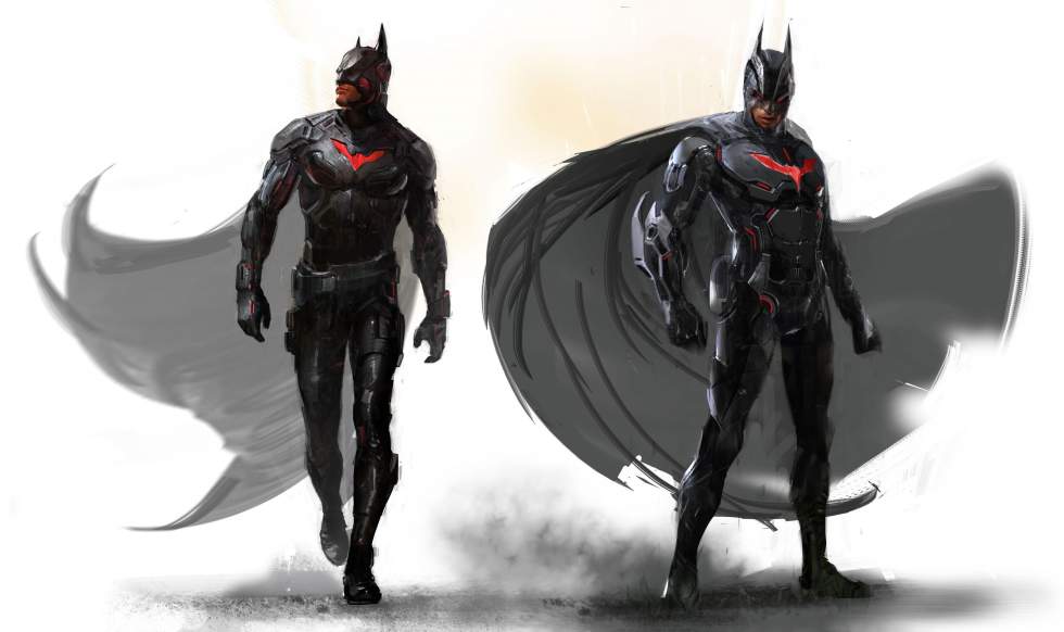 Художник опубликовал концепт-арты отмененной игры про Бэтмена