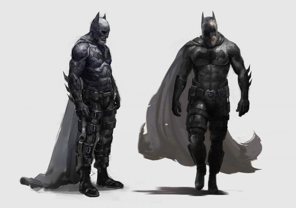Художник опубликовал концепт-арты отмененной игры про Бэтмена