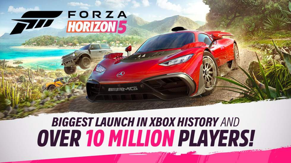 «Крупнейший запуск в истории Xbox» - число игроков в Forza Horizon 5 п