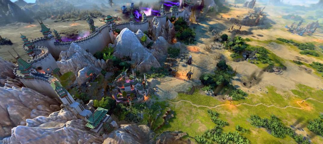 Изображение к Первый взгляд на внутриигровую карту Total War: Warhammer III