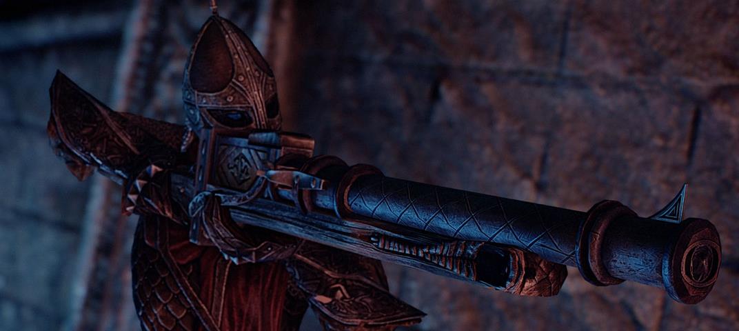 Изображение к Мод добавляет в The Elder Scrolls V: Skyrim больше дюжины «дружественных к лору» винтовок