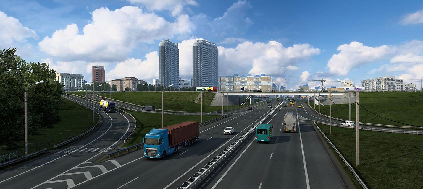 Изображение к Цифровая Рязань на скриншотах дополнения Heart of Russia для Euro Truck Simulator 2