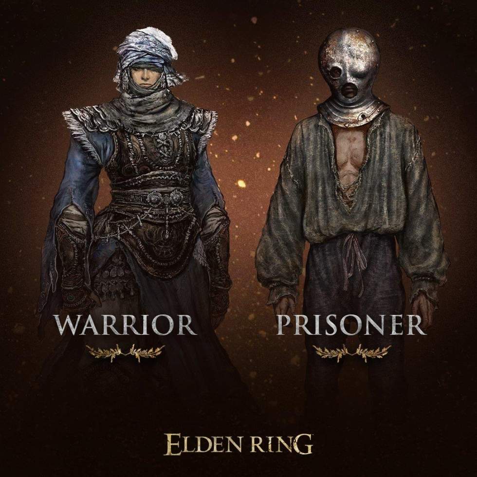 «Воин» и «Заключенный» — ещё два новых играбельных класса Enden Ring