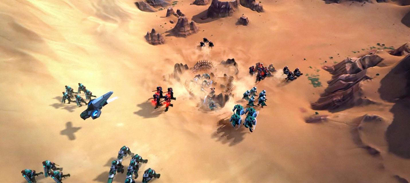 Изображение к Первый геймплейный трейлер 4X-стратегии Dune: Spice Wars