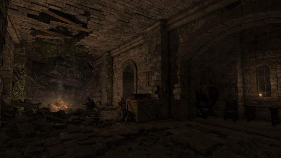 Skyblivion - Мрачные подземелья на новых кадрах Skyblivion, фанатского ремейка TES IV: Oblivion - screenshot 1