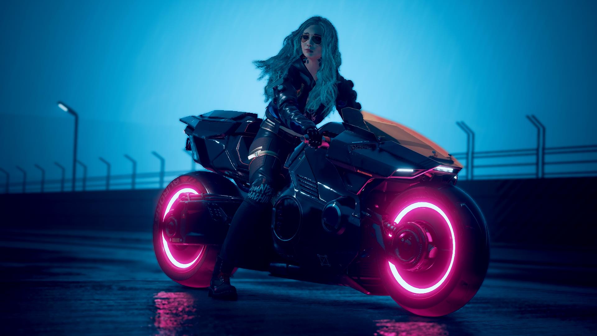 Neon flytron cyberpunk racer фото 110