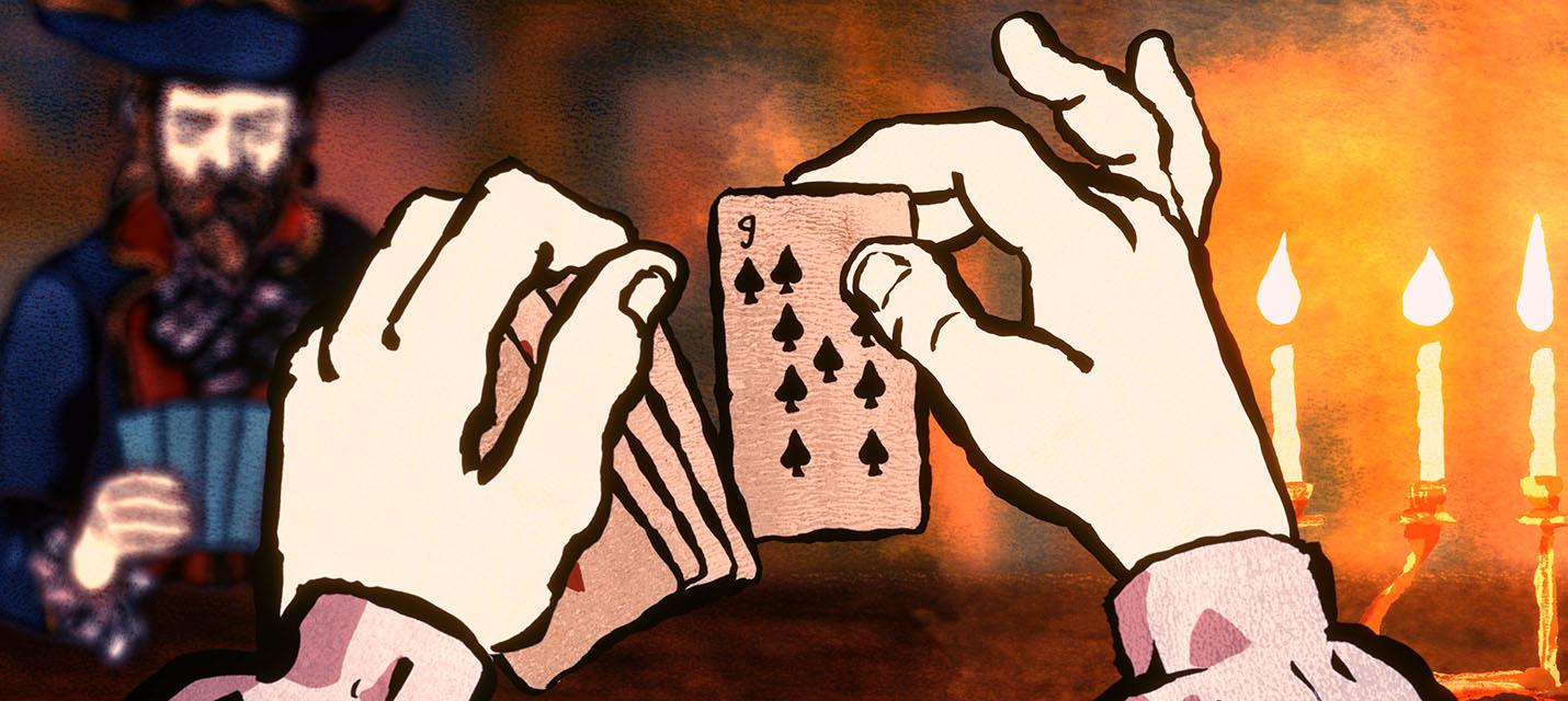 Изображение к Дуэли, карты и высшее общество — приключения карточных шулеров в трейлере Card Shark