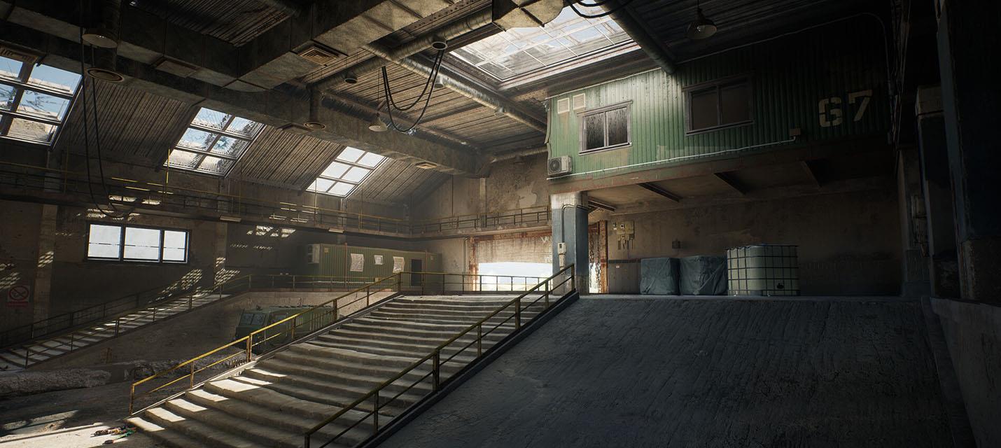 Изображение к Карта «Assault» из Counter-Strike 1.6, воссозданная на Unreal Engine 5