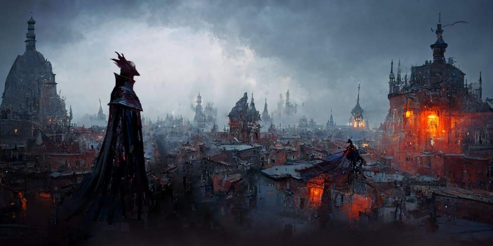 Bloodborne - Искусственный интеллект нарисовал Венецию в стиле Bloodborne - screenshot 1