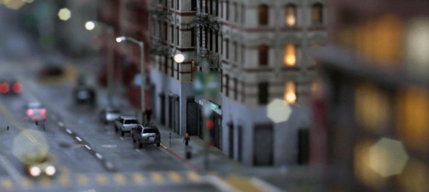 Изображение к Видео: Город на Unreal Engine 5 в технике тилт-шифт