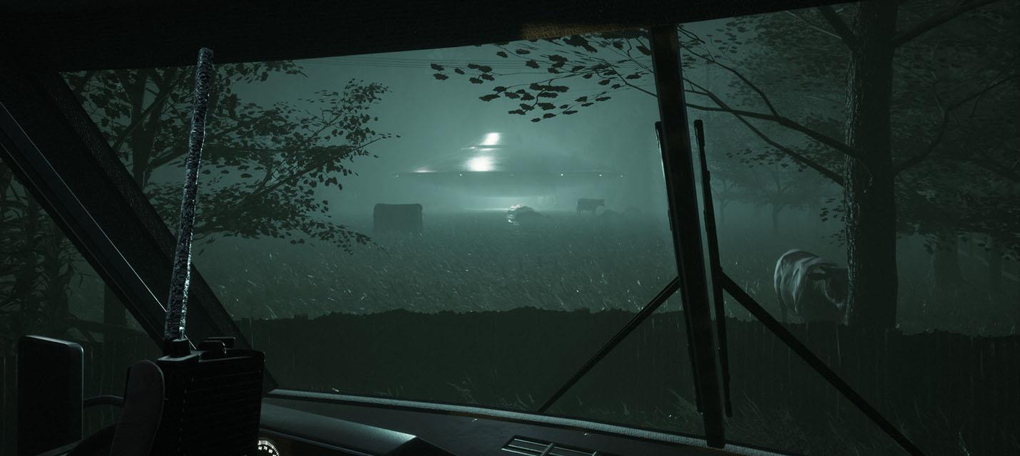 Изображение к «Вторжение из вне» — Второй геймплейный трейлер сурвайвал-хоррора Greyhill Incident про вторжение НЛО