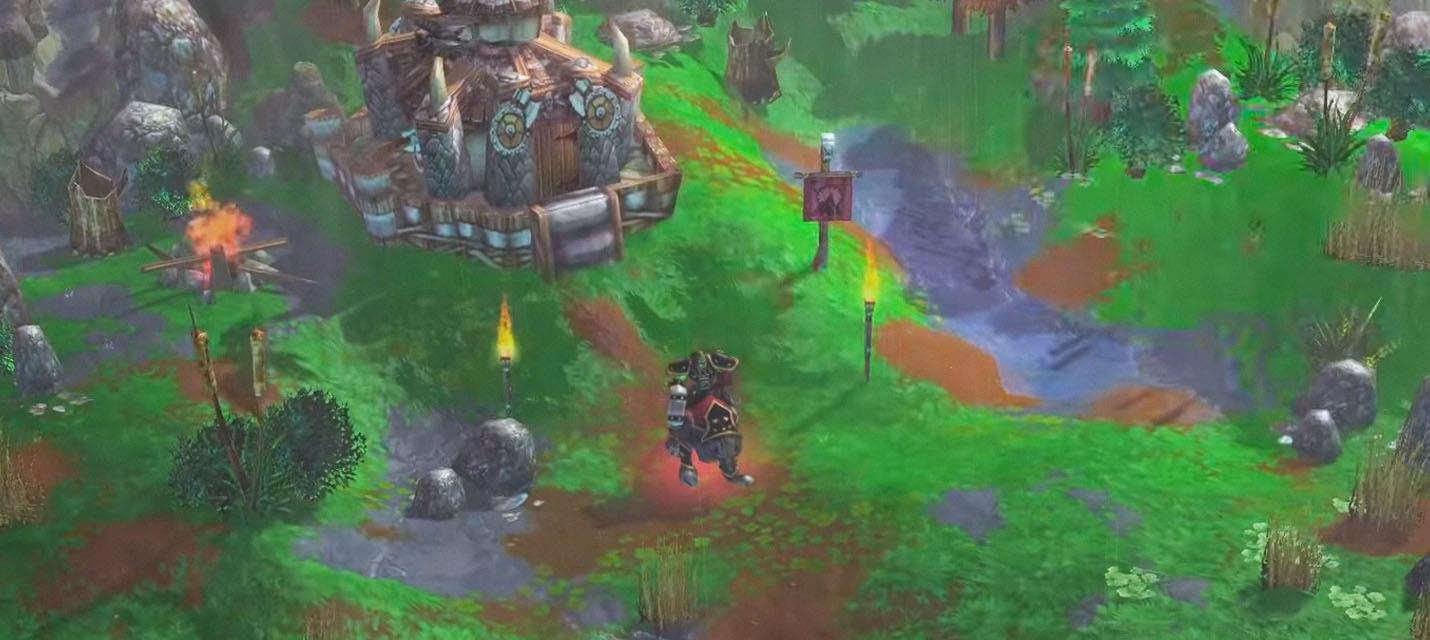 Изображение к Фанат делает ремейк Warcraft III на движке StarCraft II