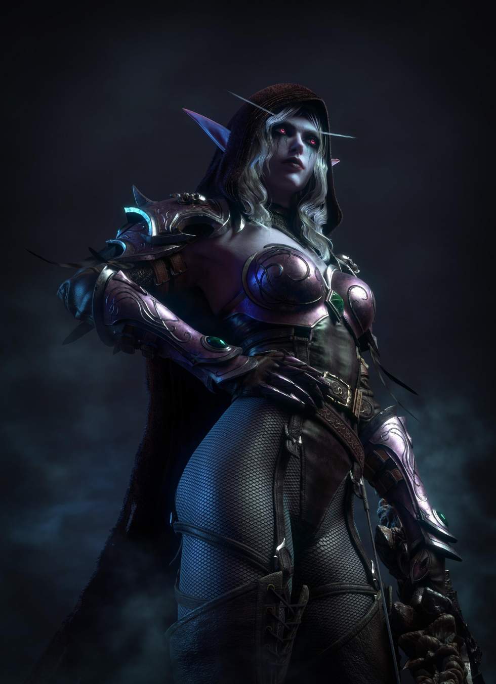 World of Warcraft - Художник создал реалистичную версию Сильваны из World of Warcraft - screenshot 1
