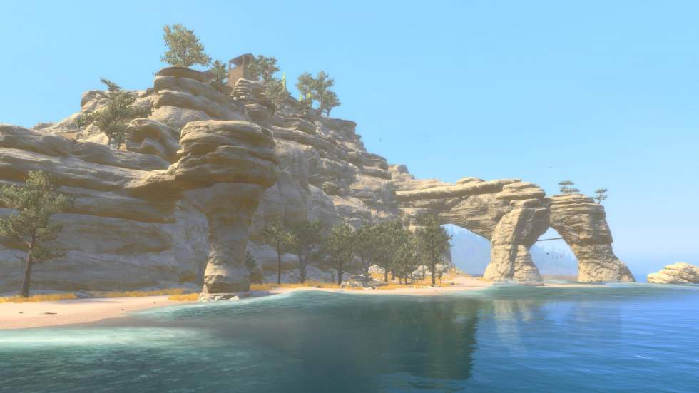 «Солнце и песок» — скриншоты Золотого берега из модификации Skyblivion