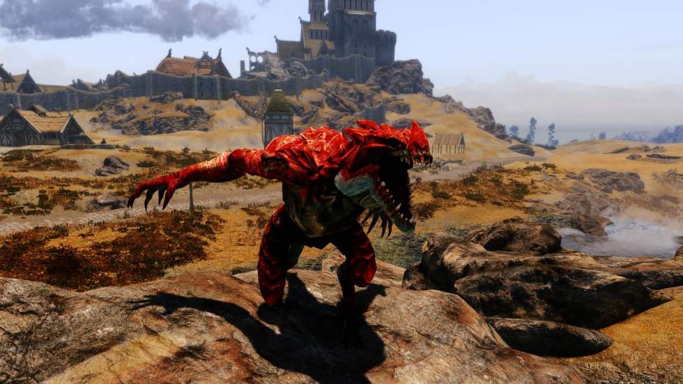 Bethesda Game Studios - Моддер добавил в TES V: Skyrim механику превращения в антропоморфного дракона - screenshot 1
