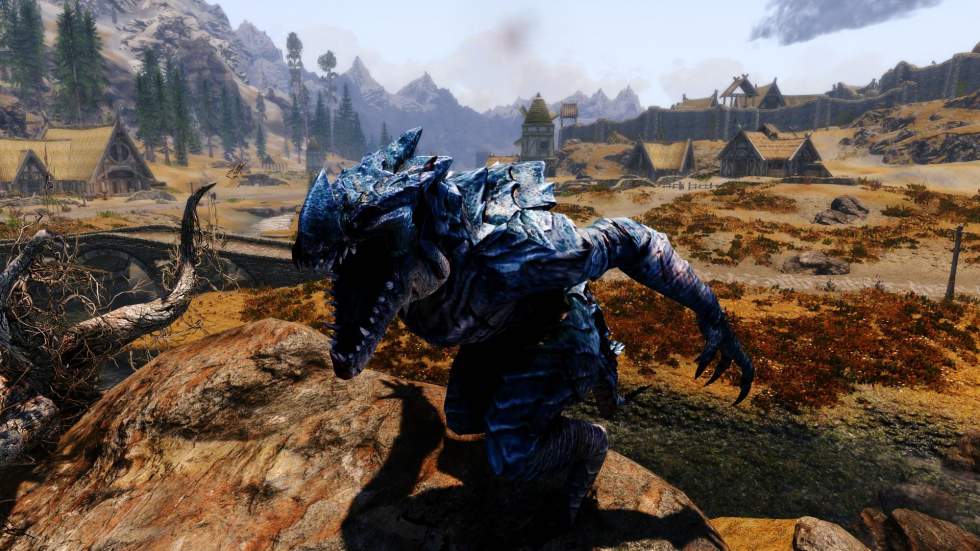 Bethesda Game Studios - Моддер добавил в TES V: Skyrim механику превращения в антропоморфного дракона - screenshot 3