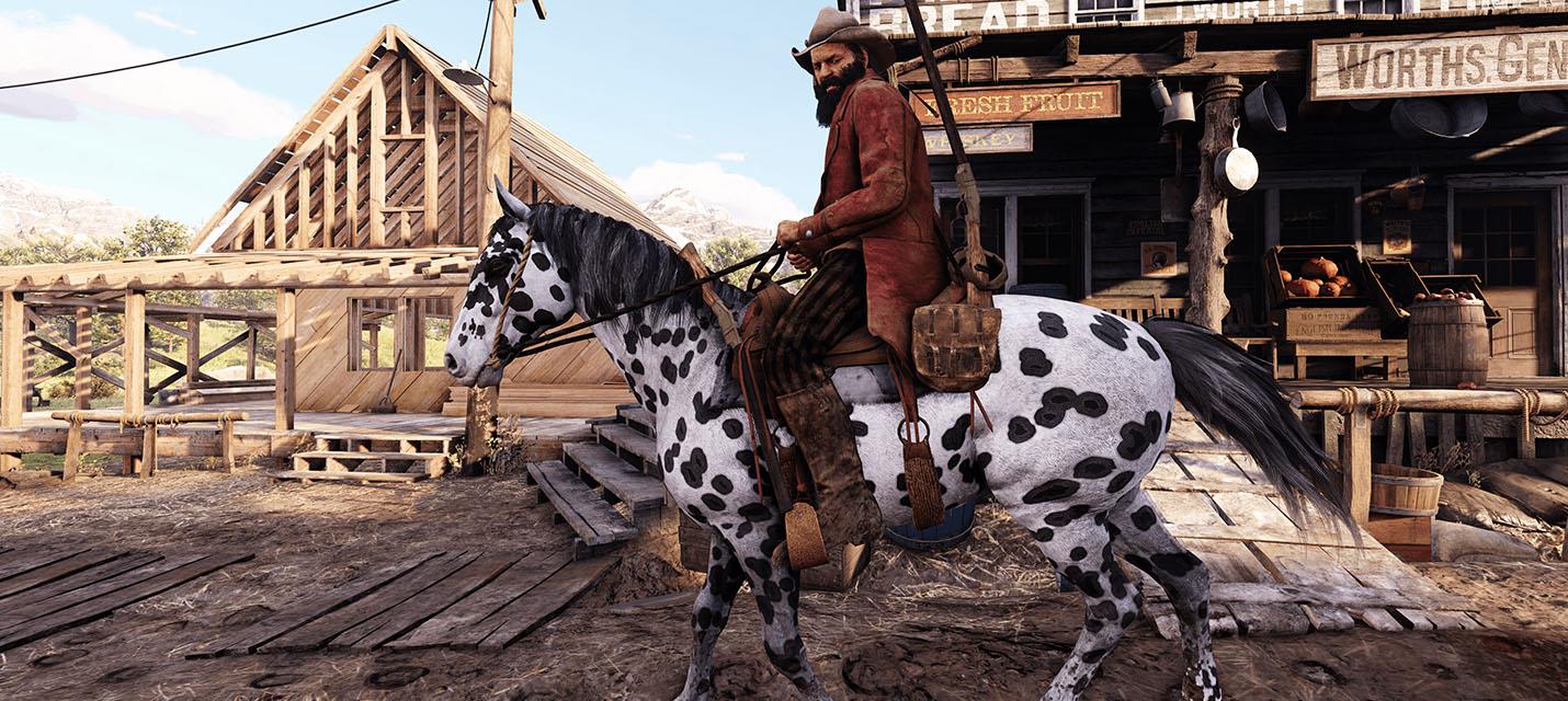 Изображение к Модификация весом почти 3GB обновляет текстуры всех лошадей в Red Dead Redemption 2