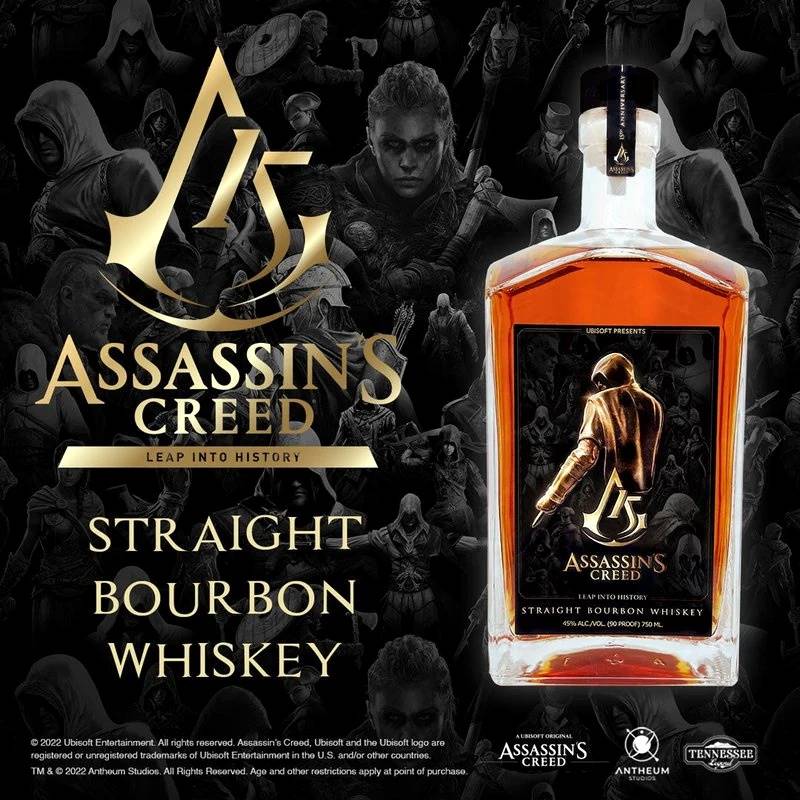 У Assassin's Creed появится собственный виски, ром и водка