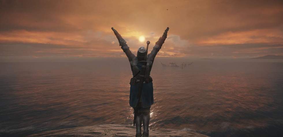 Elden Ring - Мод добавляет в Elden Ring жест «Восславь Солнце» из Dark Souls - screenshot 1