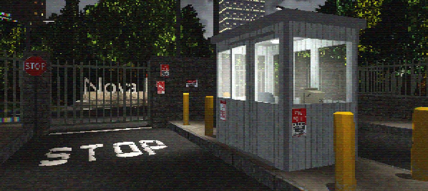 Изображение к Вышел инди-хоррор Security Booth в стиле игры для PlayStation