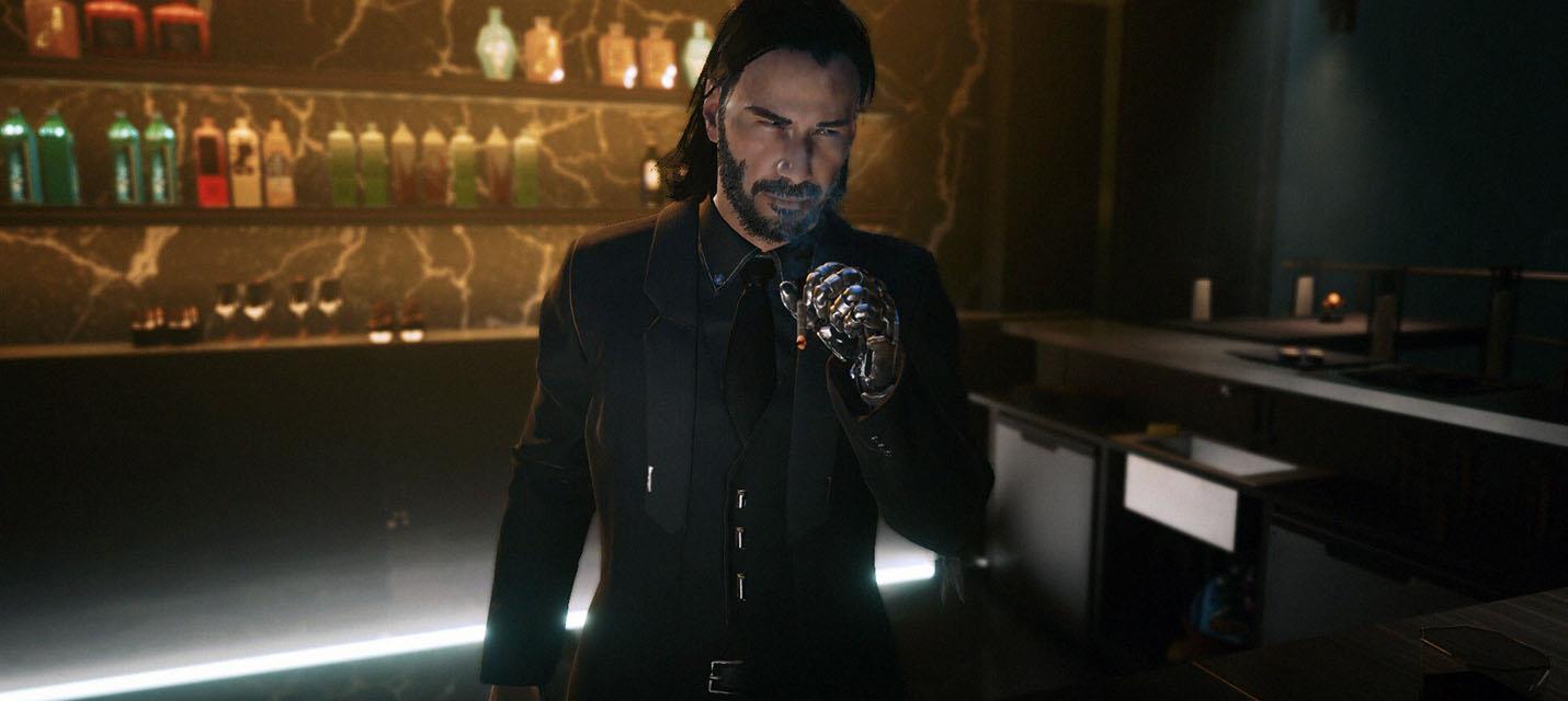 Изображение к Каноничный Рокербой — мод меняется внешность Джонни Сильверхенда в Cyberpunk 2077 на различные наброски из настолки
