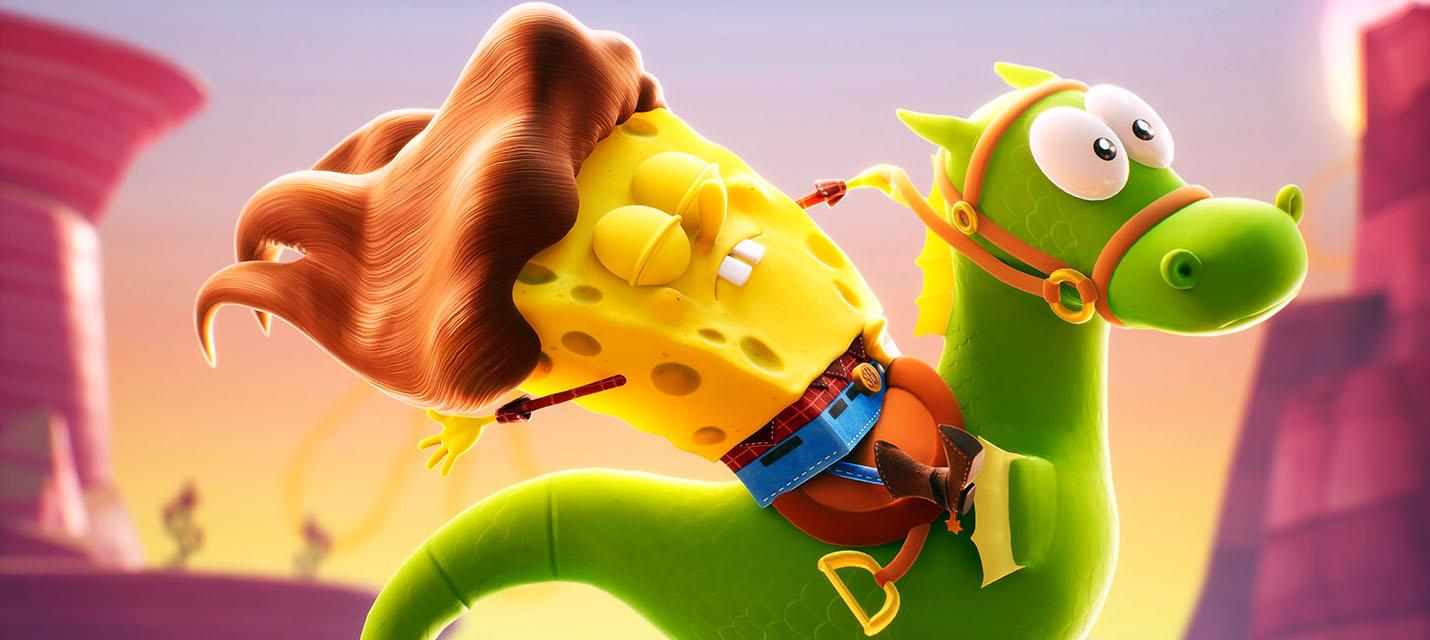 Изображение к Монстр Гэри и первобытный Сквидвард в новом трейлере SpongeBob SquarePants: The Cosmic Shake