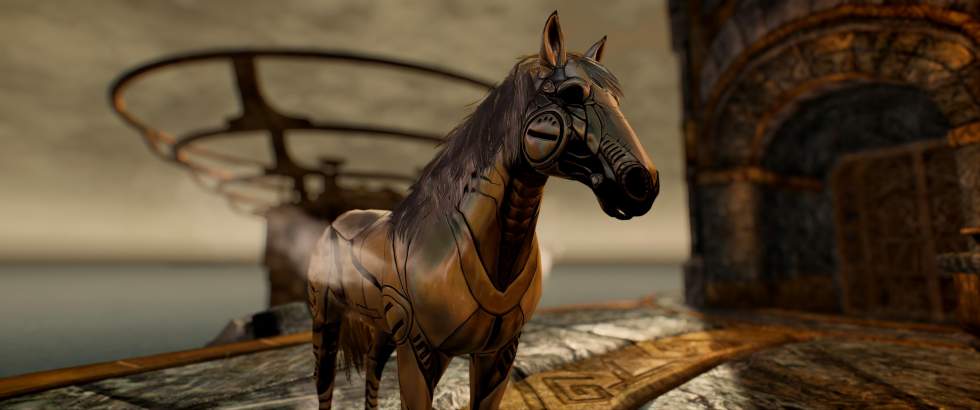 В TES V: Skyrim добавили лошадей из The Witcher 3: Wild Hunt