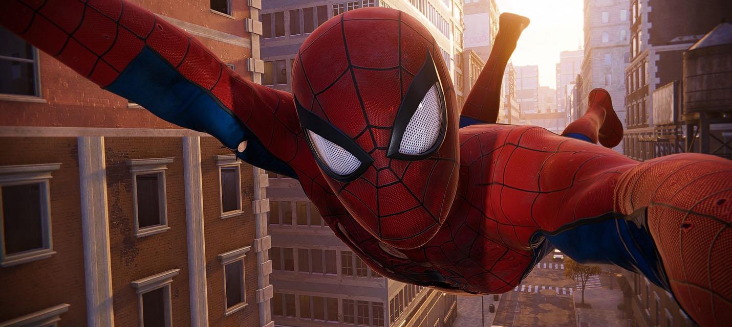 Изображение к Видео: Полёты на паутине в Marvel's Spider-Man с видом от первого лица
