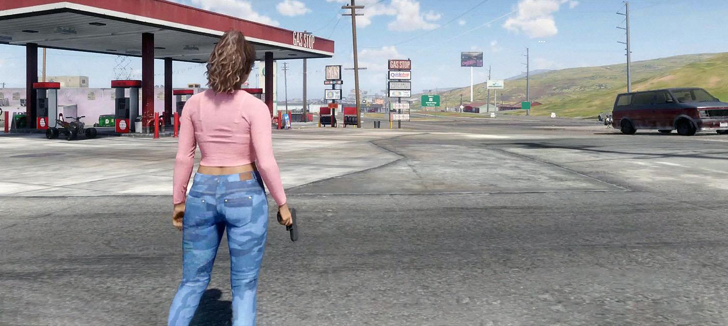 Изображение к Утечка: геймплей из ранней сборки Grand Theft Auto VI