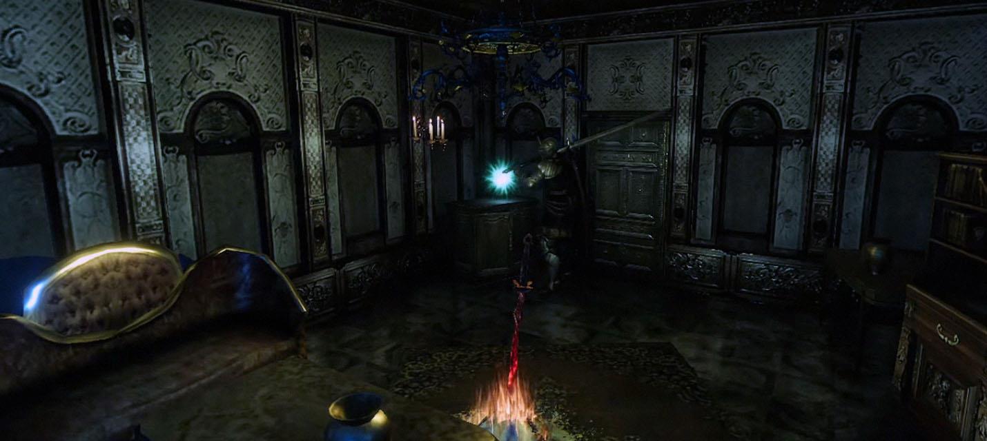 Изображение к Видео: Dark Souls с фиксированной камерой в стиле Resident Evil