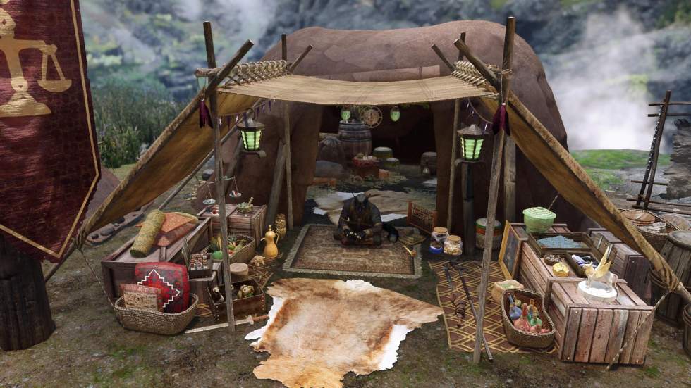 The Elder Scrolls V: Skyrim - Мод обновляет лагерь каджитов-торговцев в TES V: Skyrim - screenshot 2
