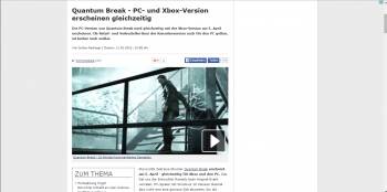 Remedy Entertainment - Слух: Quantum Break выйдет одновременно на PC и Xbox One - screenshot 1