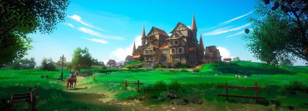 Истории - Художник из Китая создаёт на Unreal Engine сцены в стиле The Legend of Zelda - screenshot 3