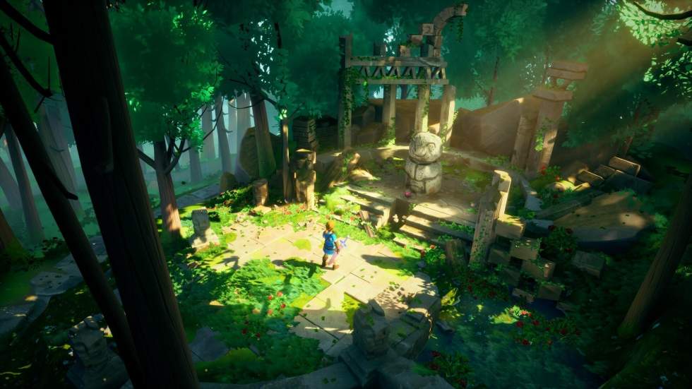 Истории - Художник из Китая создаёт на Unreal Engine сцены в стиле The Legend of Zelda - screenshot 1