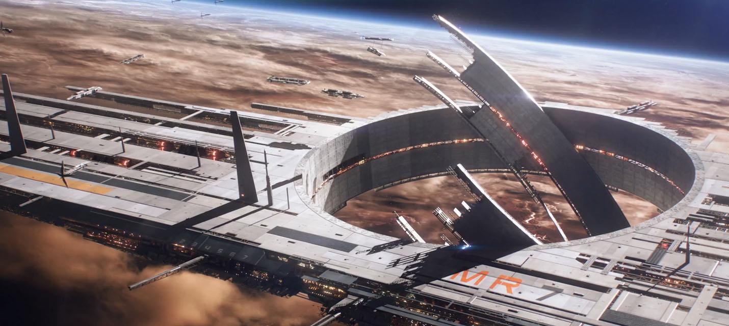 Изображение к Строящийся ретранслятор — тизер следующей Mass Effect