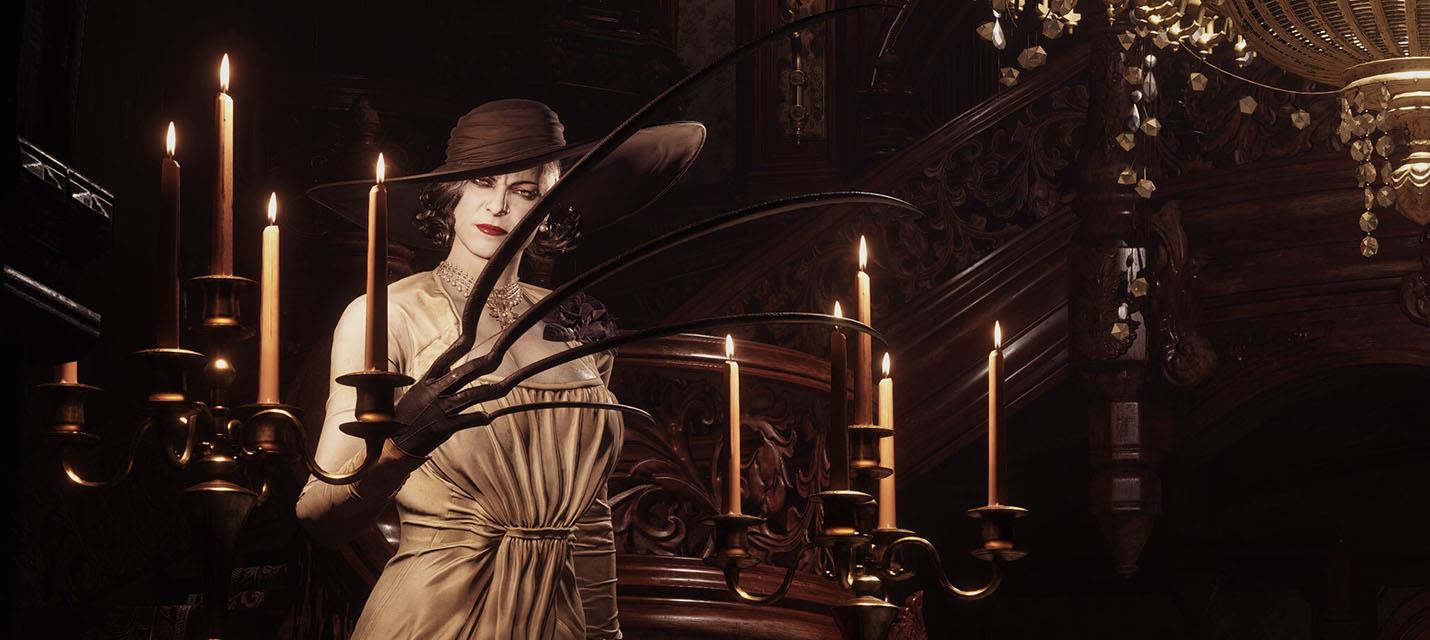 Изображение к Геймплей за леди Димитреску в Resident Evil:  Village