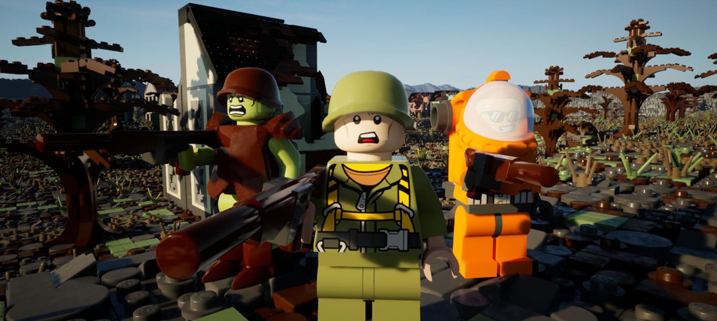 Изображение к Война иногда всё-таки меняется — вышел играбельный прототип Lego Fallout