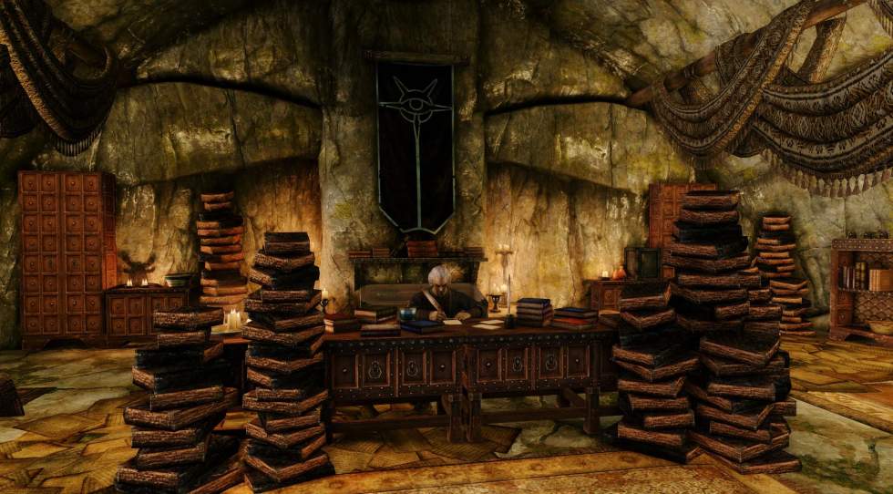 The Elder Scrolls V: Skyrim - Моддер добавил в TES V: Skyrim целый город, с более чем сотней магов - screenshot 5