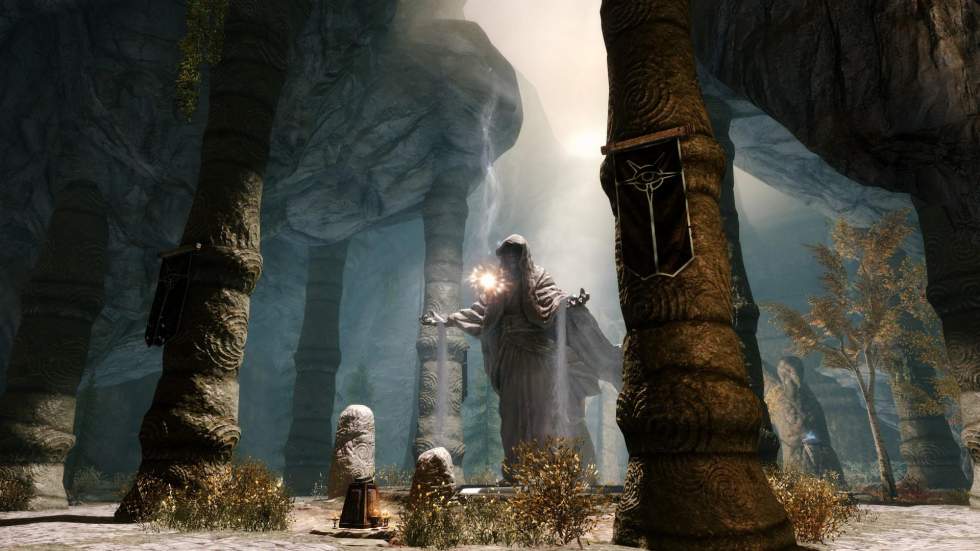 The Elder Scrolls V: Skyrim - Моддер добавил в TES V: Skyrim целый город, с более чем сотней магов - screenshot 3